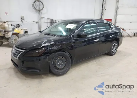 2014 Nissan Sentra S/Sv/Sr/Sl from USA, damaged, VIN 3N1AB7APXEY314712